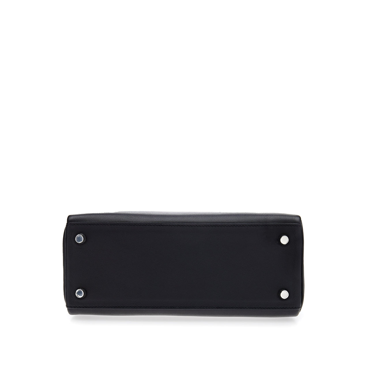 Bags & Accessories Hermes Kelly II Retourne 25 Veau Swift Noir Palladium Hardware Wrist Aficionado