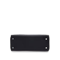 Thumbnail for Bags & Accessories Hermes Kelly II Retourne 25 Veau Swift Noir Palladium Hardware Wrist Aficionado