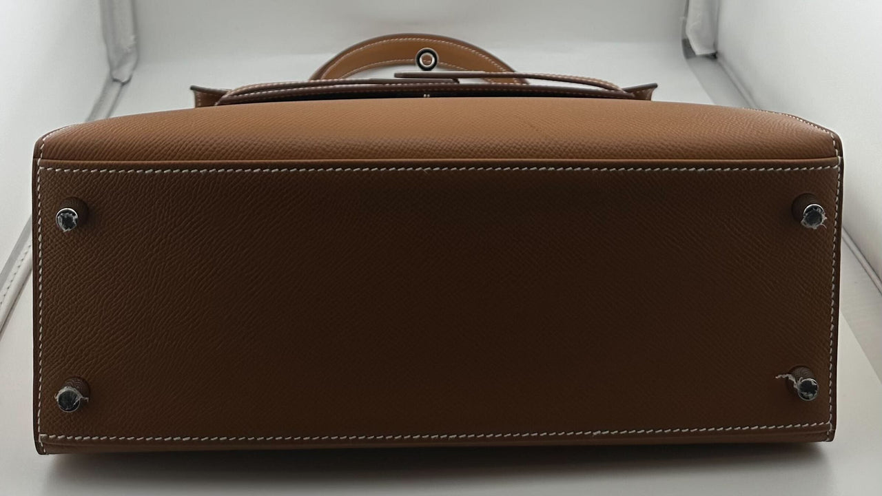 Hermes Kelly II Sellier 28 Epsom Gold Palladium Hardware