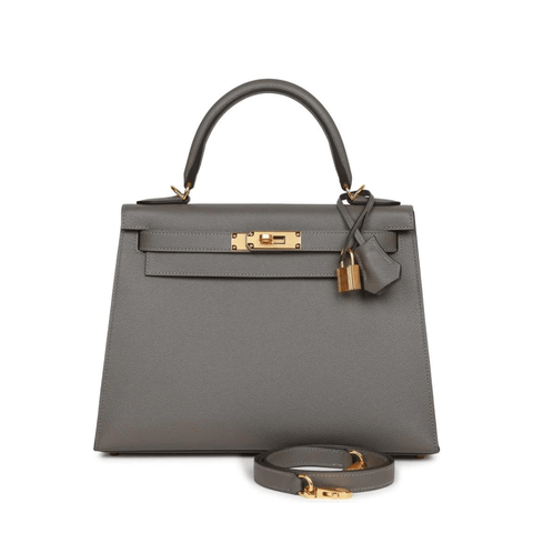 Hermes kelly deals gris asphalt