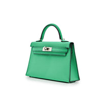 Thumbnail for Hermes Kelly II Sellier Mini HSS Chèvre Mysore Leather Perso Verso Palladium Hardware