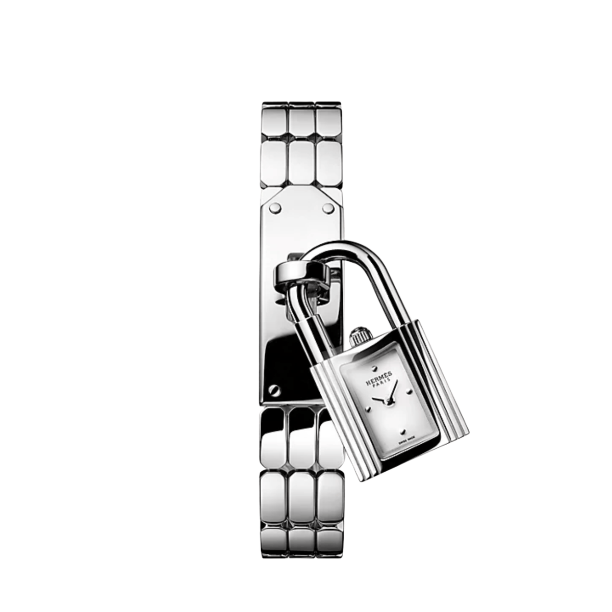 Hermès Kelly KE4.110B 'Ladies' Stainless Steel White Dial Quartz