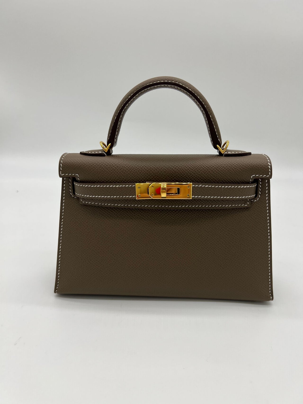 Hermes mini best sale kelly etoupe