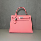 Hermès Rose Confetti Kelly Sellier 25 Palladium Hardware