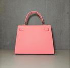 Hermès Rose Confetti Kelly Sellier 25 Palladium Hardware
