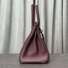 Hermès Rouge H Birkin 30 Togo Gold Hardware