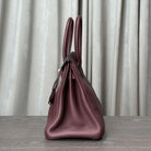 Hermès Rouge H Birkin 30 Togo Gold Hardware