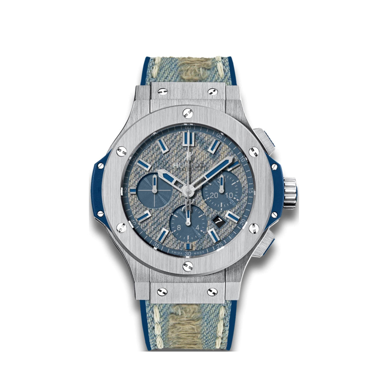 Hublot Big Bang "Jeans" Chronograph 301.SL.2770.NR.JEANS Stainless Steel Limited Edition