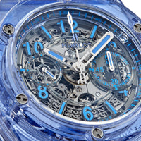 Thumbnail for Luxury Watch Hublot Big Bang Unico Blue Sapphire 411.JL.4809.RT Wrist Aficionado