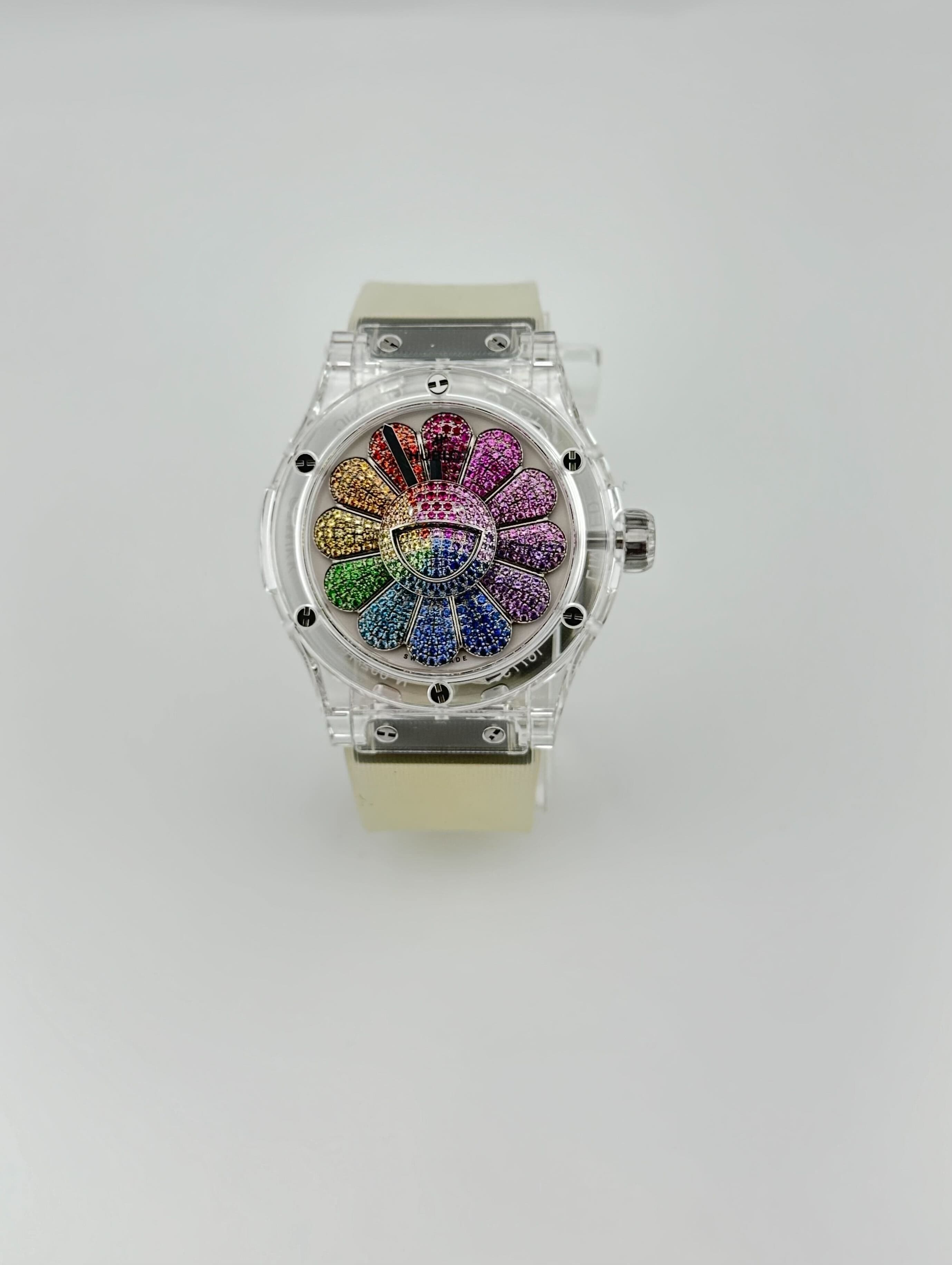 Hublot Classic Fusion 507.JX.0800.RT.TAK21 Takashi Murakami Sapphire Rainbow