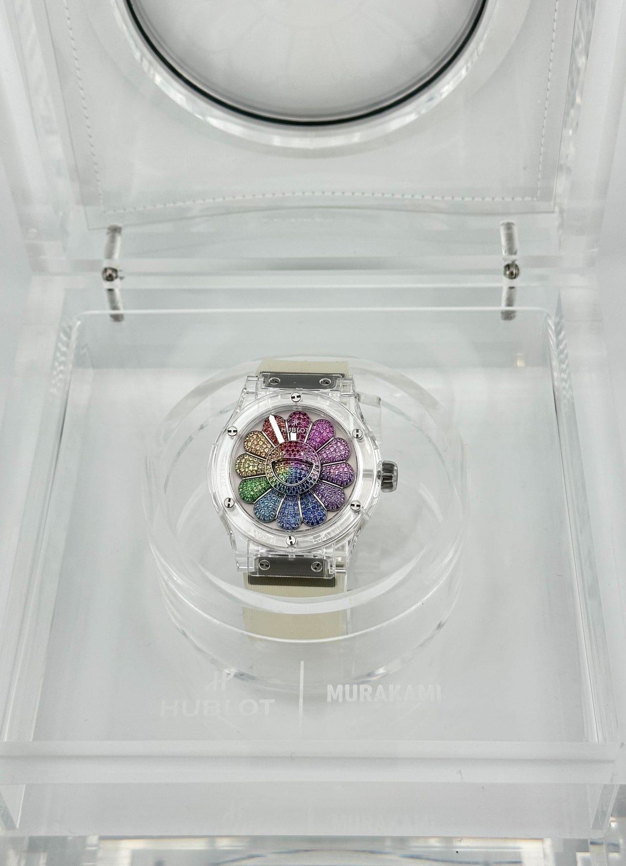 Hublot Classic Fusion 507.JX.0800.RT.TAK21 Takashi Murakami Sapphire Rainbow