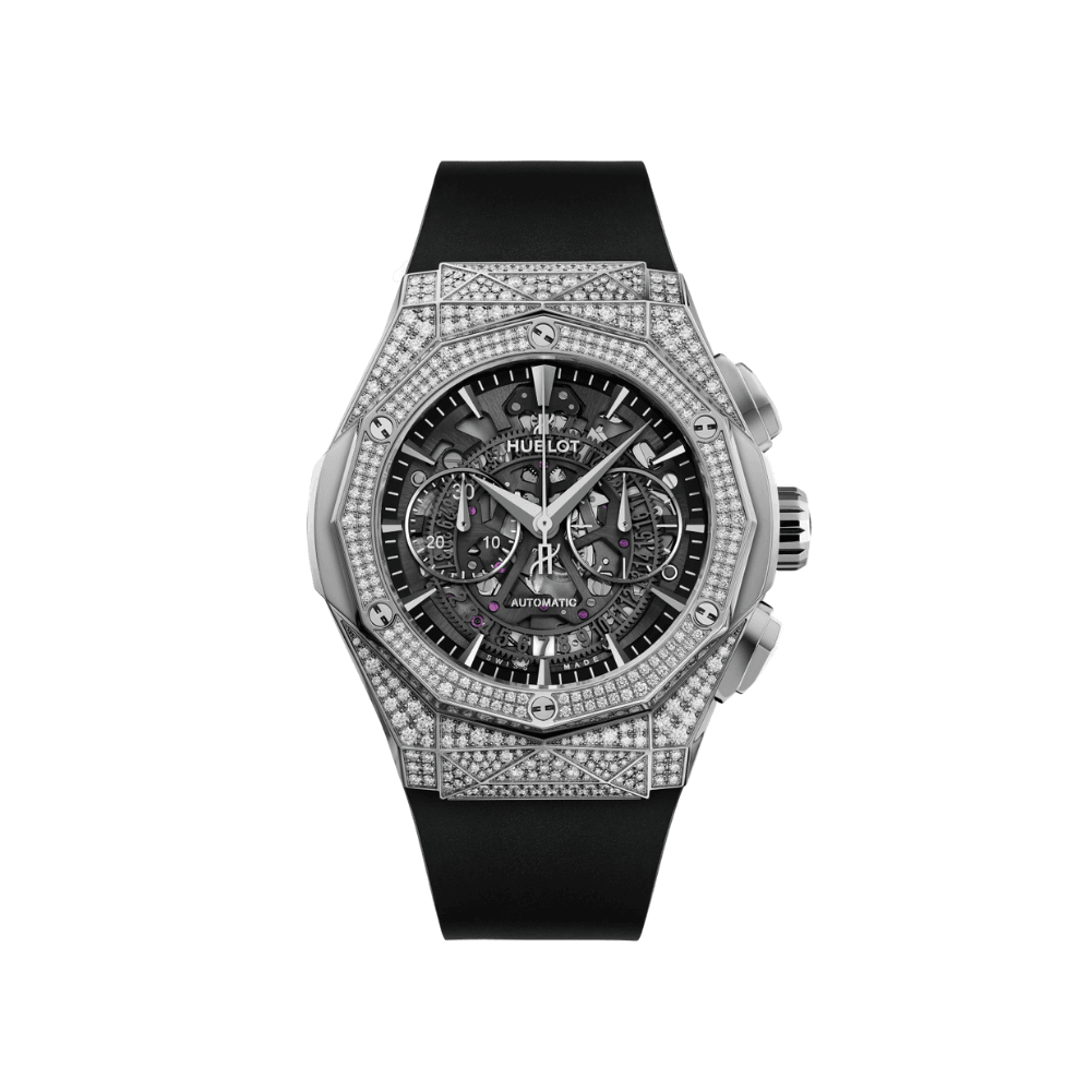 Luxury Watch Hublot Classic Fusion Aerofusion Chronograph Orlinski 525.NX.0170.RX.1804.ORL18 Wrist Aficionado
