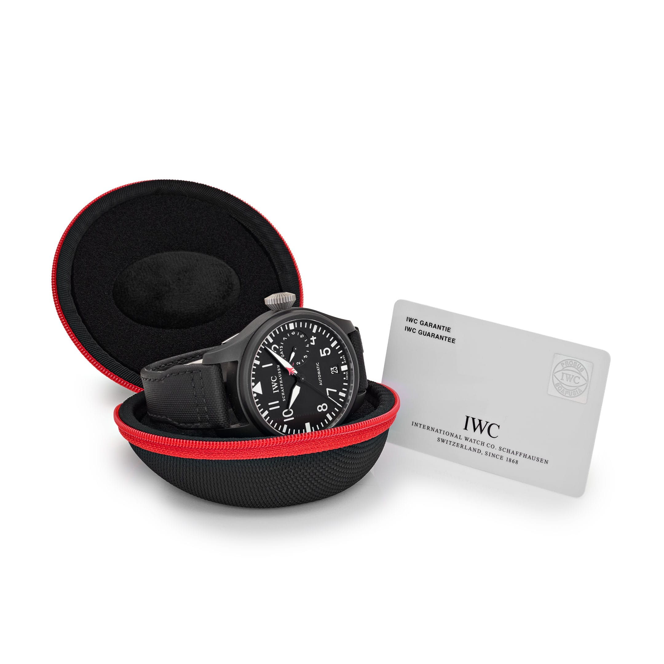 IWC Big Pilot Top Gun IW501901 Black Ceramic Titanium Black Dial Automatic 7-Day Power Reserve (2014)