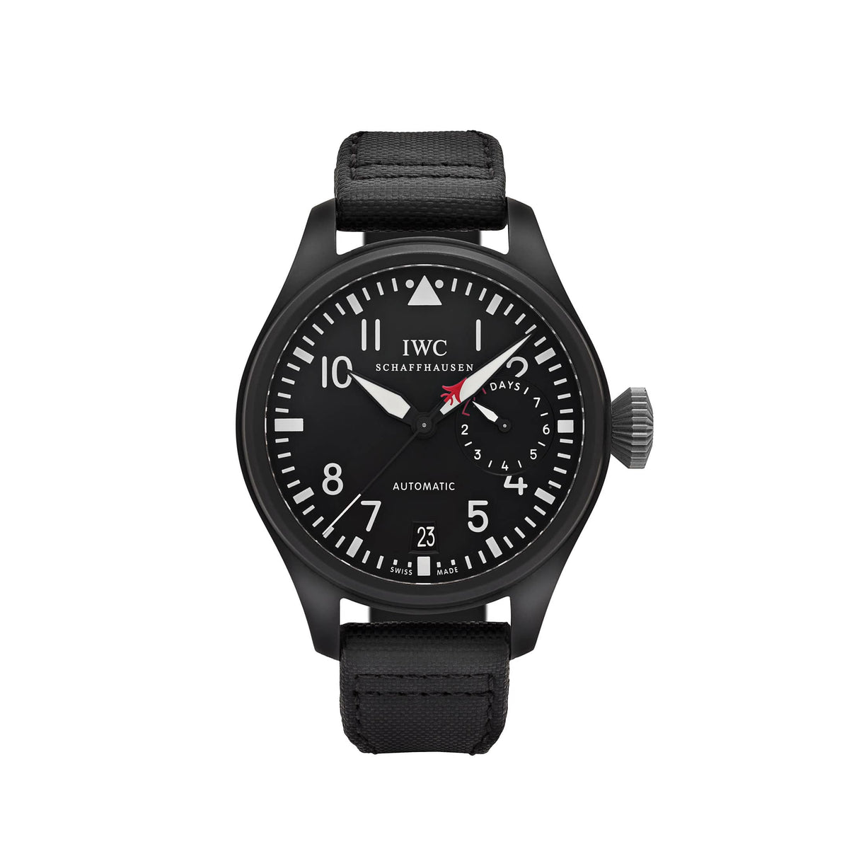 IWC Big Pilot Top Gun IW501901 Black Ceramic Titanium Black Dial Automatic 7-Day Power Reserve (2014)
