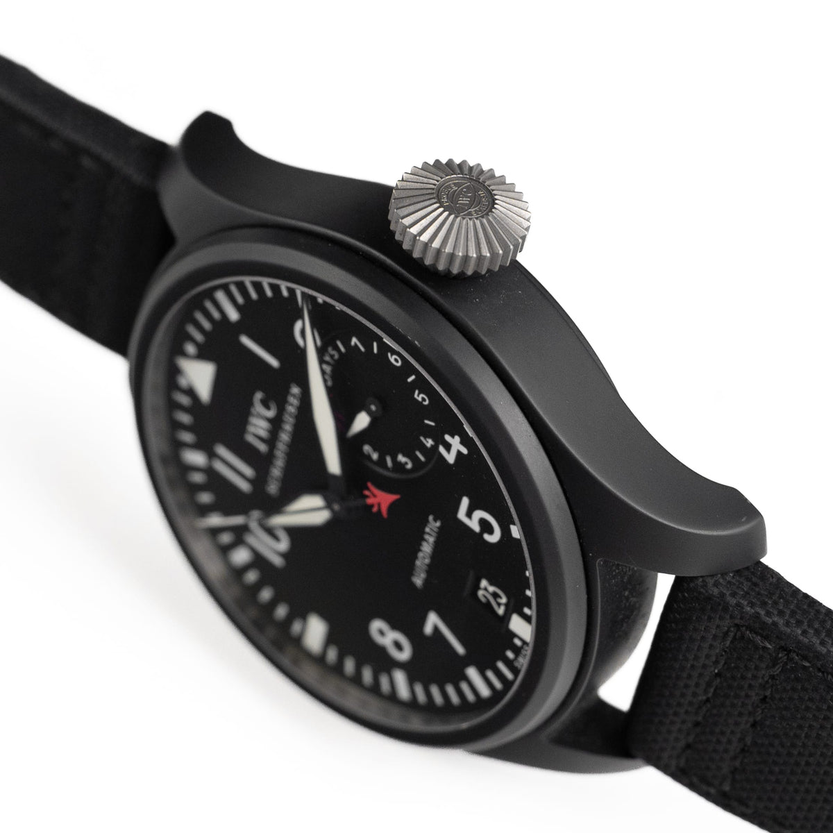 IWC Big Pilot Top Gun IW501901 Black Ceramic Titanium Black Dial Automatic 7-Day Power Reserve (2014)