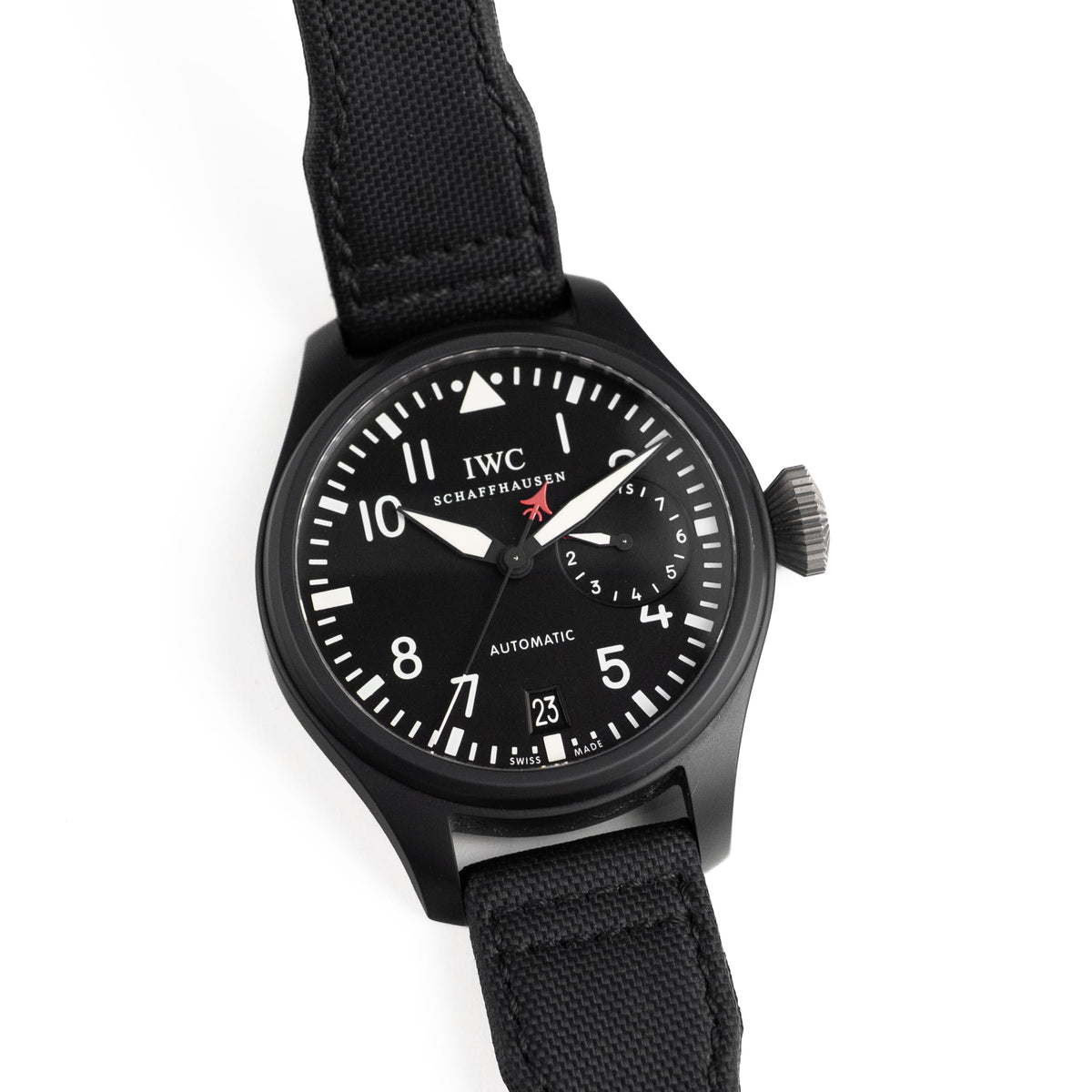 IWC Big Pilot Top Gun IW501901 Black Ceramic Titanium Black Dial Automatic 7-Day Power Reserve (2014)
