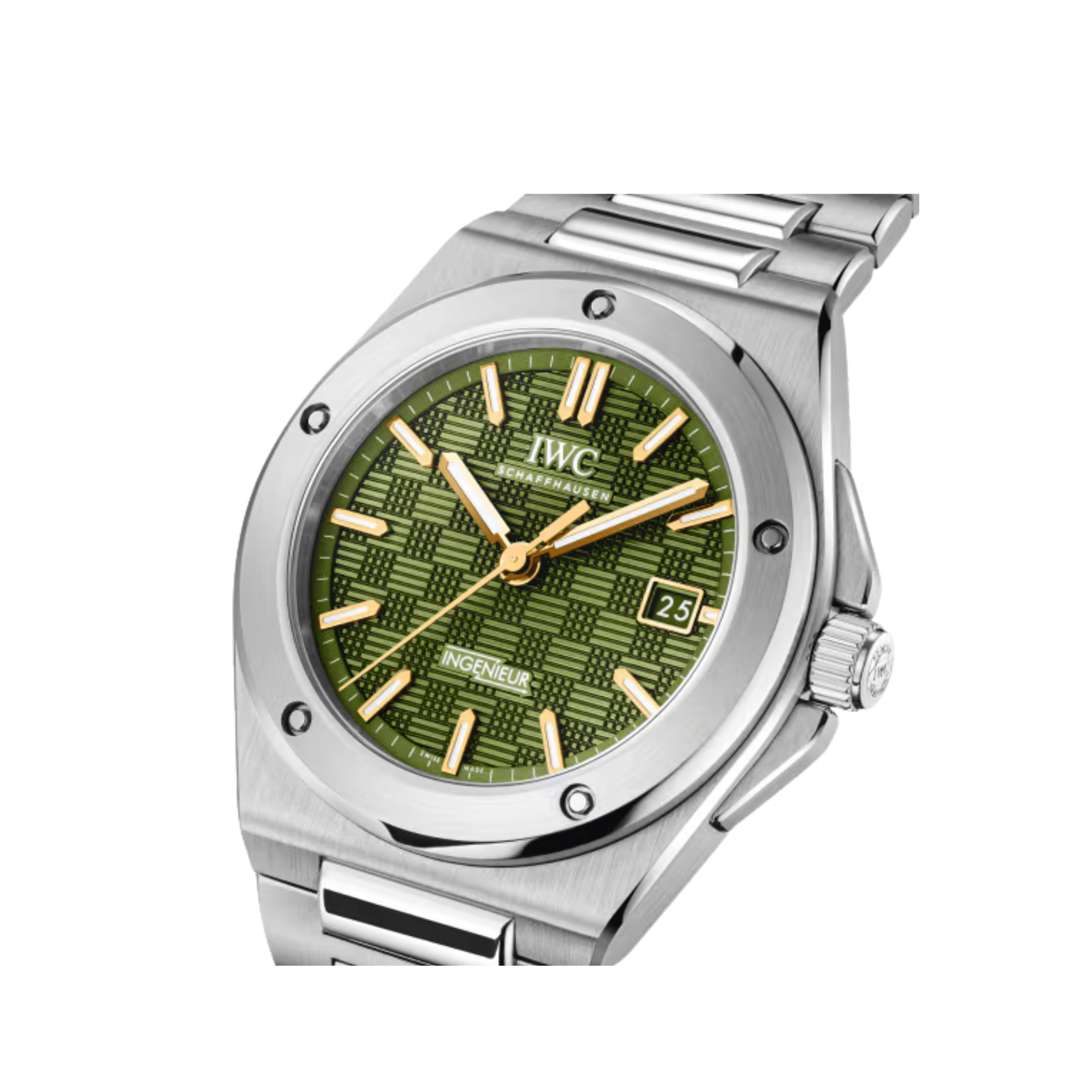 IWC Ingenieur Automatic 40 IW328908 F1 Stainless Steel Green Dial Limited Edition