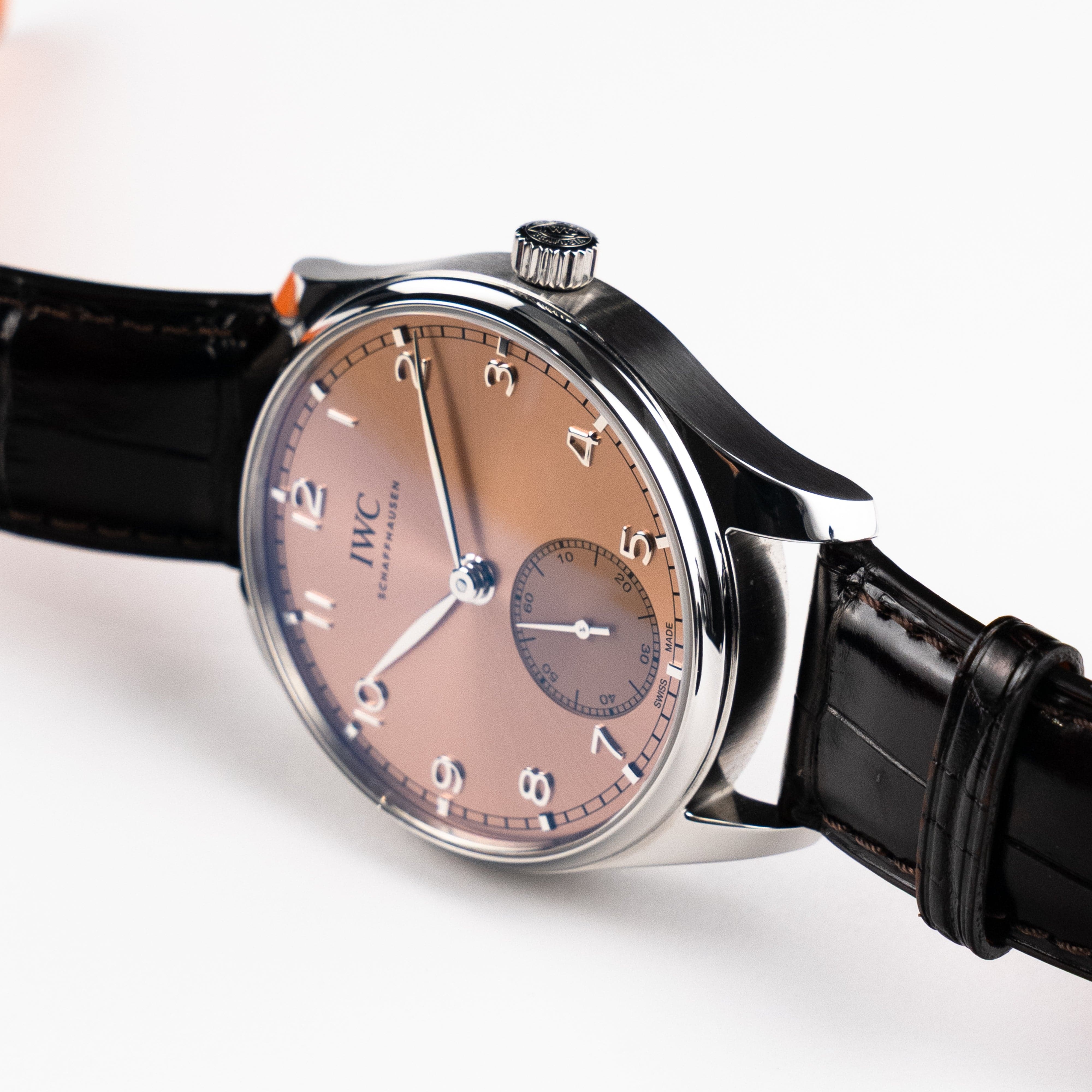 IWC Portugieser Automatic 40 IW358313 Stainless Steel Salmon Dial (2023)