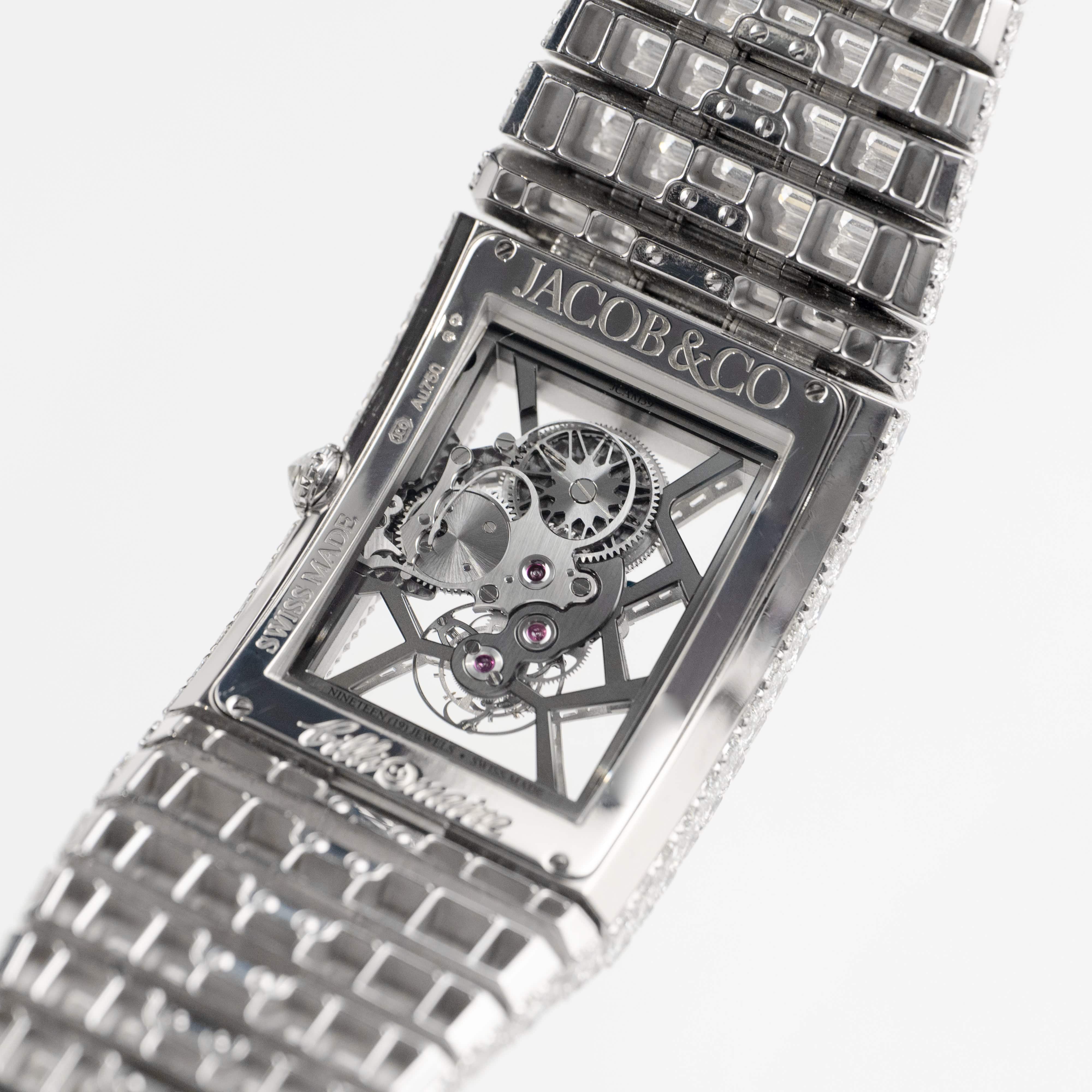Jacob & Co. Billionaire III BL115.30 Tourbillon White Gold Diamond-Set Limited Edition of 18