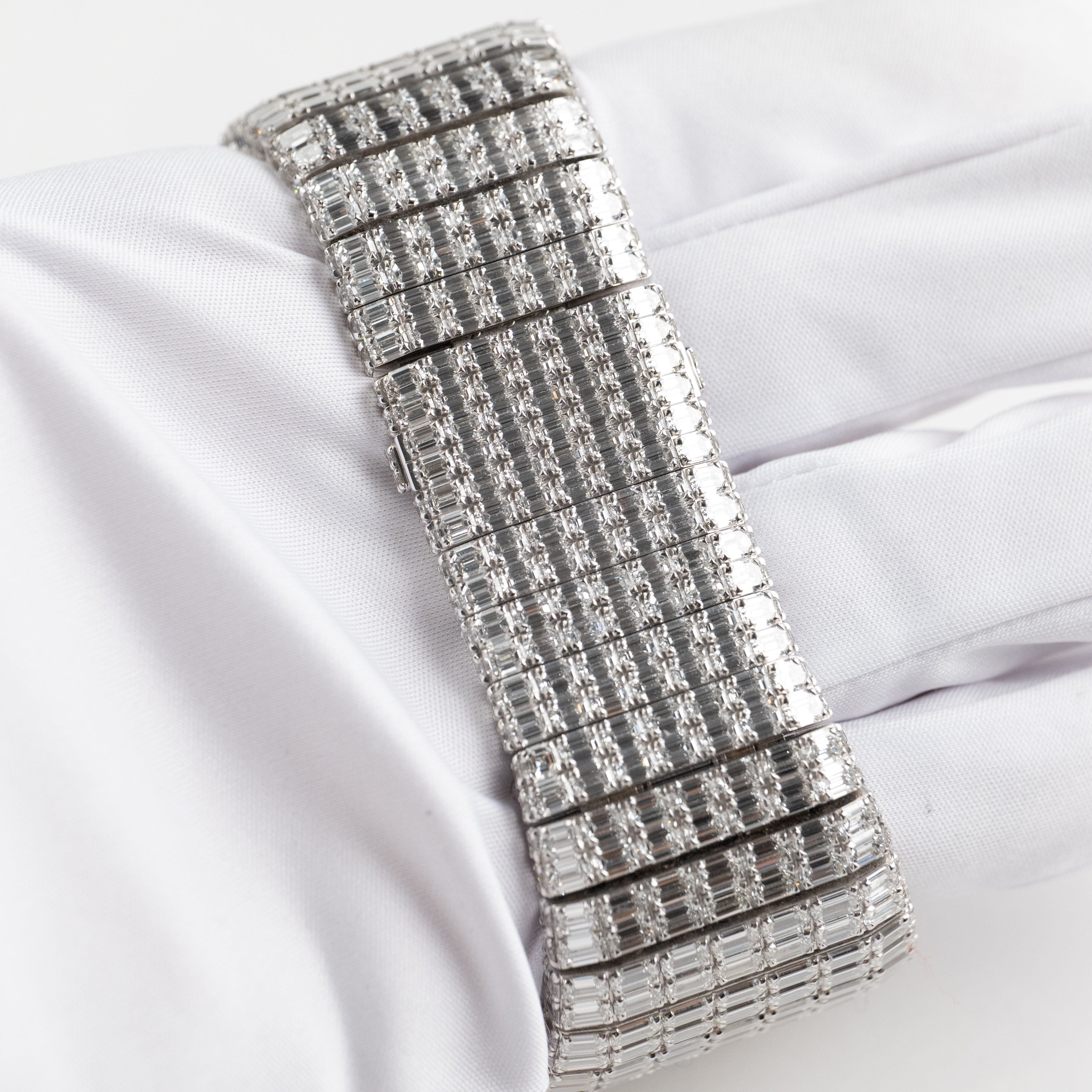 Jacob & Co. Billionaire III BL115.30 Tourbillon White Gold Diamond-Set Limited Edition of 18
