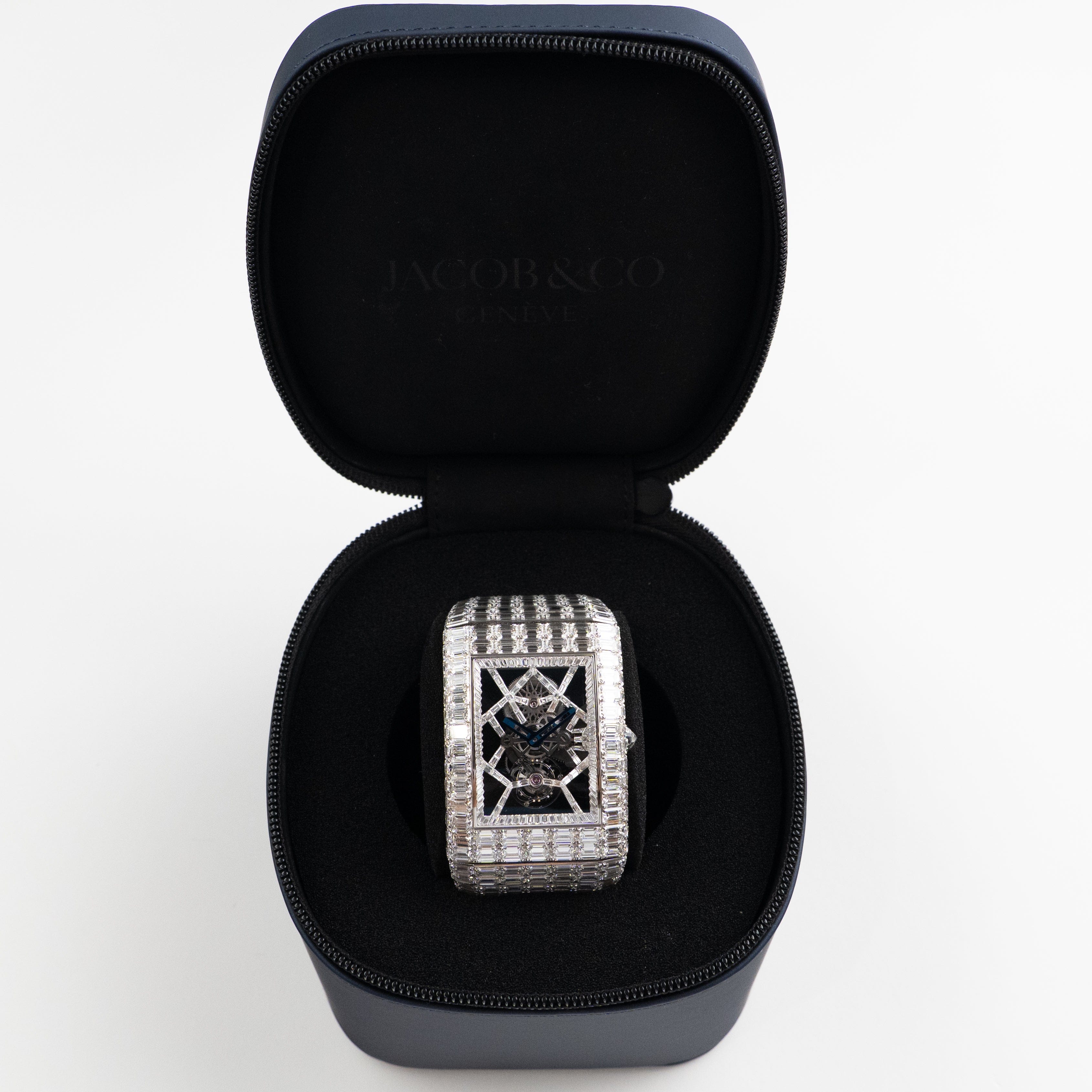 Jacob & Co. Billionaire III BL115.30 Tourbillon White Gold Diamond-Set Limited Edition of 18