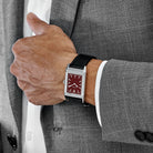 Jaeger-LeCoultre Reverso 277.8.62 Stainless Steel Red Dial Special '1931 Rouge' Edition