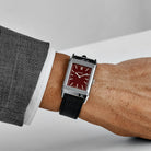 Jaeger-LeCoultre Reverso 277.8.62 Stainless Steel Red Dial Special '1931 Rouge' Edition