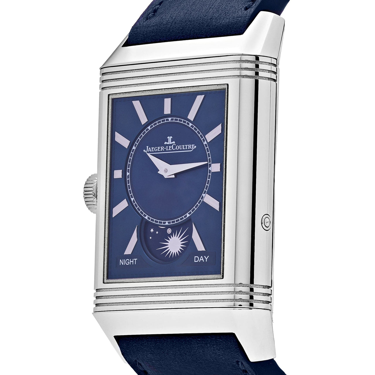 Watches Jaeger-LeCoultre Reverso Q3918420 'Tribute Duoface Calendar' Stainless Steel Wrist Aficionado