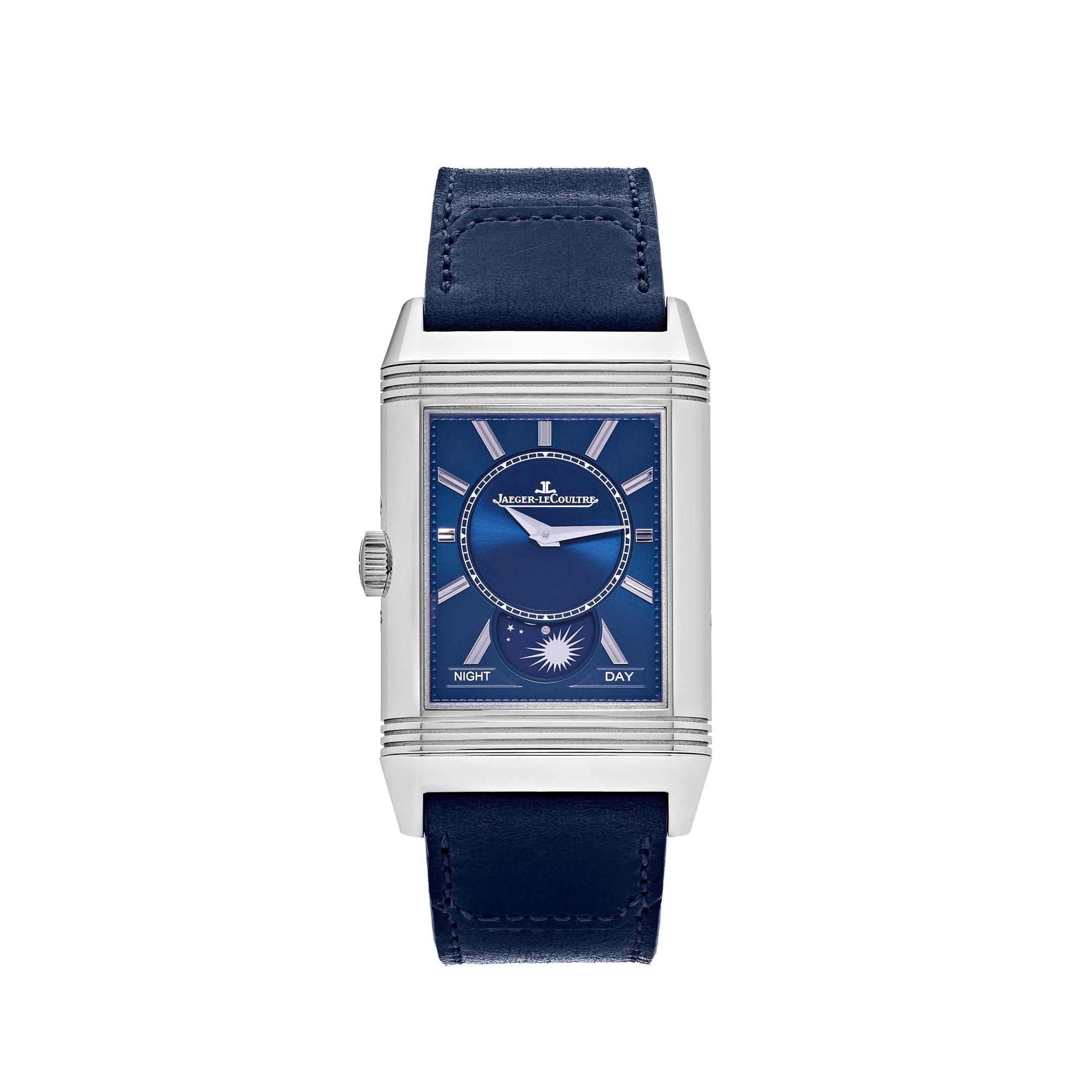 Watches Jaeger-LeCoultre Reverso Q3918420 'Tribute Duoface Calendar' Stainless Steel Wrist Aficionado