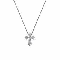 Thumbnail for Kite Shape Diamond Cross Pendant Necklace Wrist Aficionado