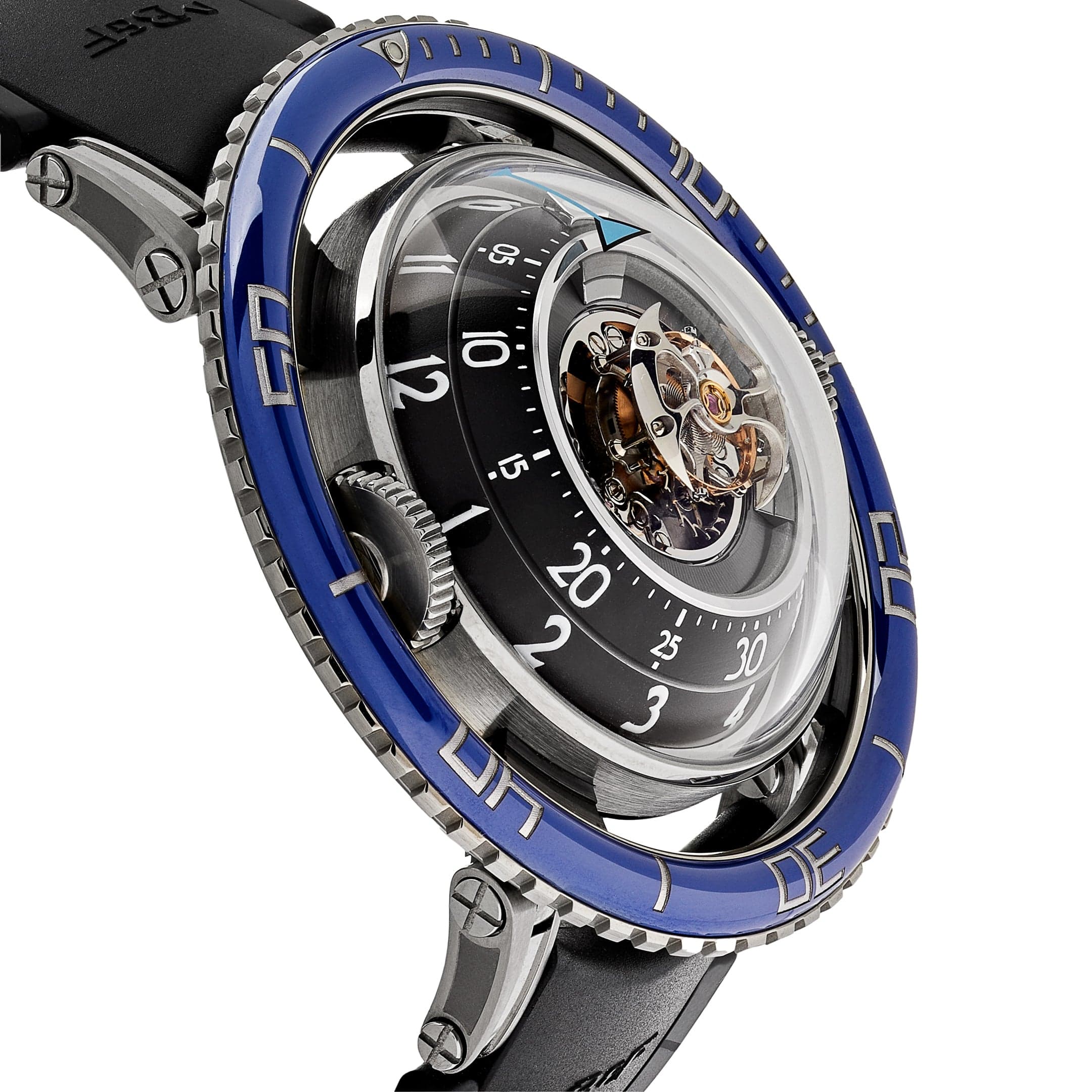 MB&F Horological Machine 70.TSL.B Aquapod Titanium Blue Limited to 33pcs