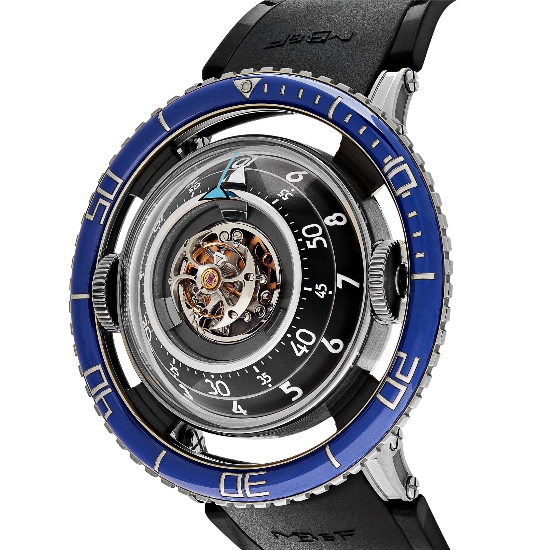 MB&F Horological Machine 70.TSL.B Aquapod Titanium Blue Limited to 33pcs