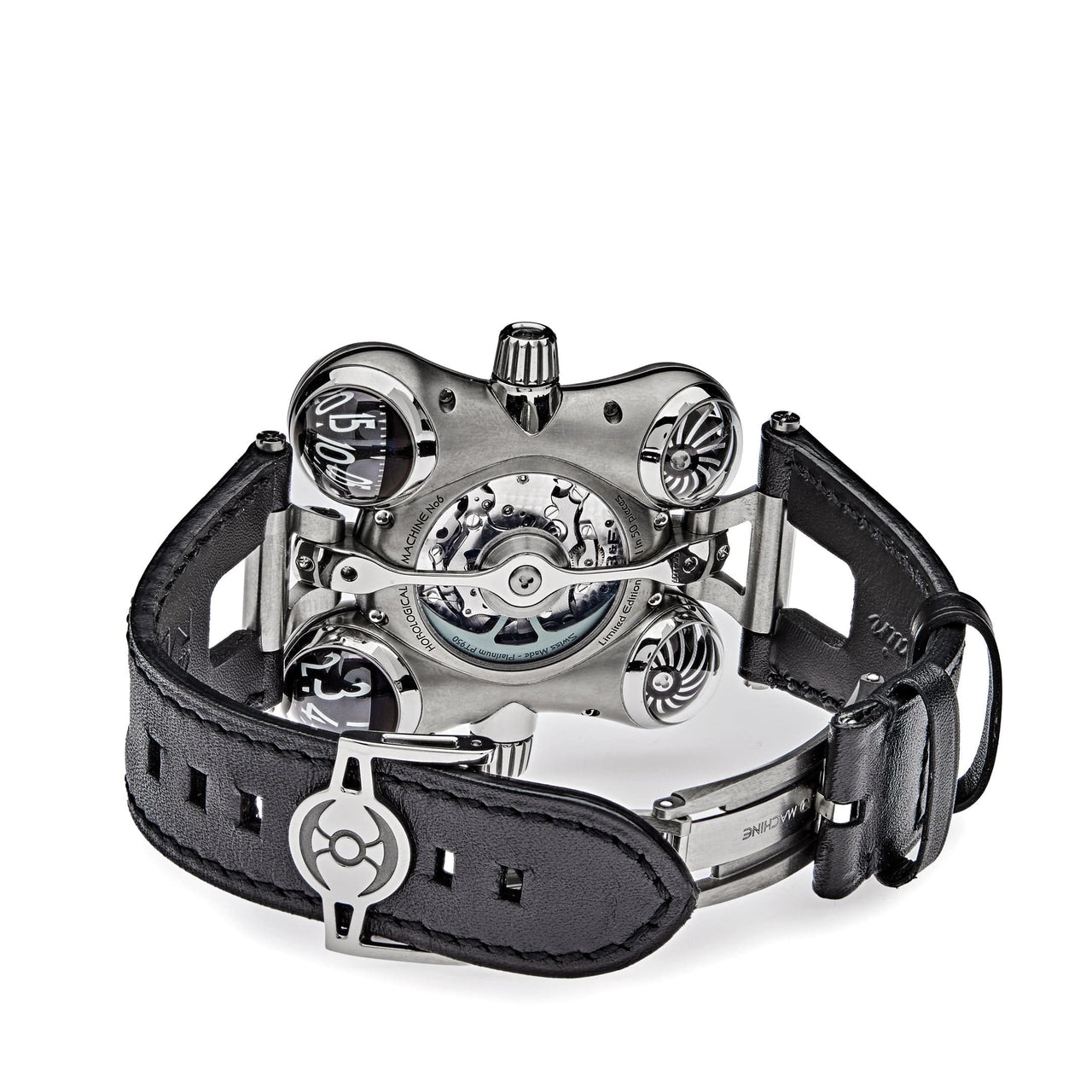 Luxury Watch MB&F Horological Machine N6 Titanium Limited to 50pcs Wrist Aficionado