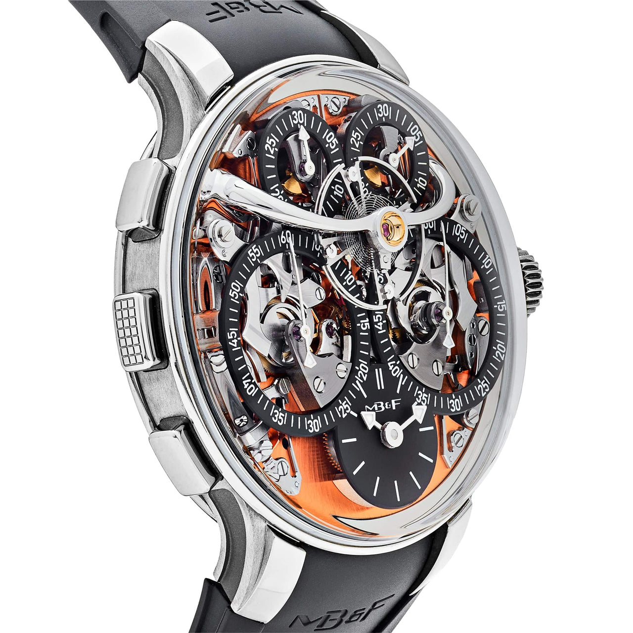 MB&F Legacy Machine Sequential EVO Orange 09.ZR.OR Wrist Aficionado