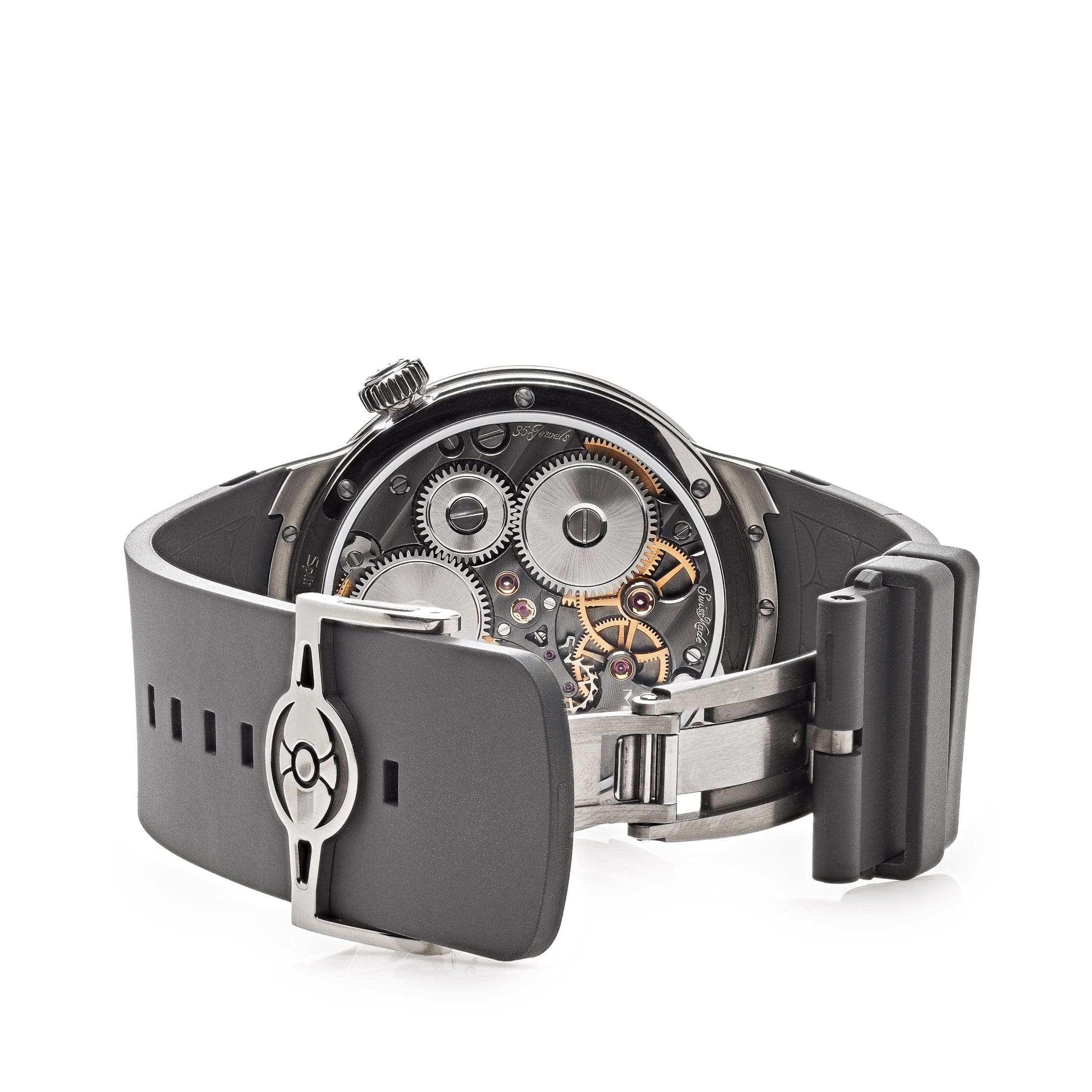 MB&F Legacy Machine Split Escapement Titanium 04.TR.LB Wrist Aficionado