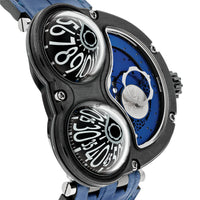 Thumbnail for MB&F MoonMachine Black Titanium Dark Blue Sky 34.BTL.B Limited Edition 18 pcs Wrist Aficionado