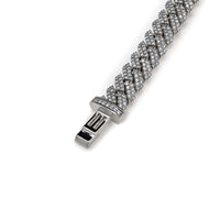 Thumbnail for Mens Cuban Link Pave Diamond WG Necklace SPCN139W-3 Wrist Aficionado