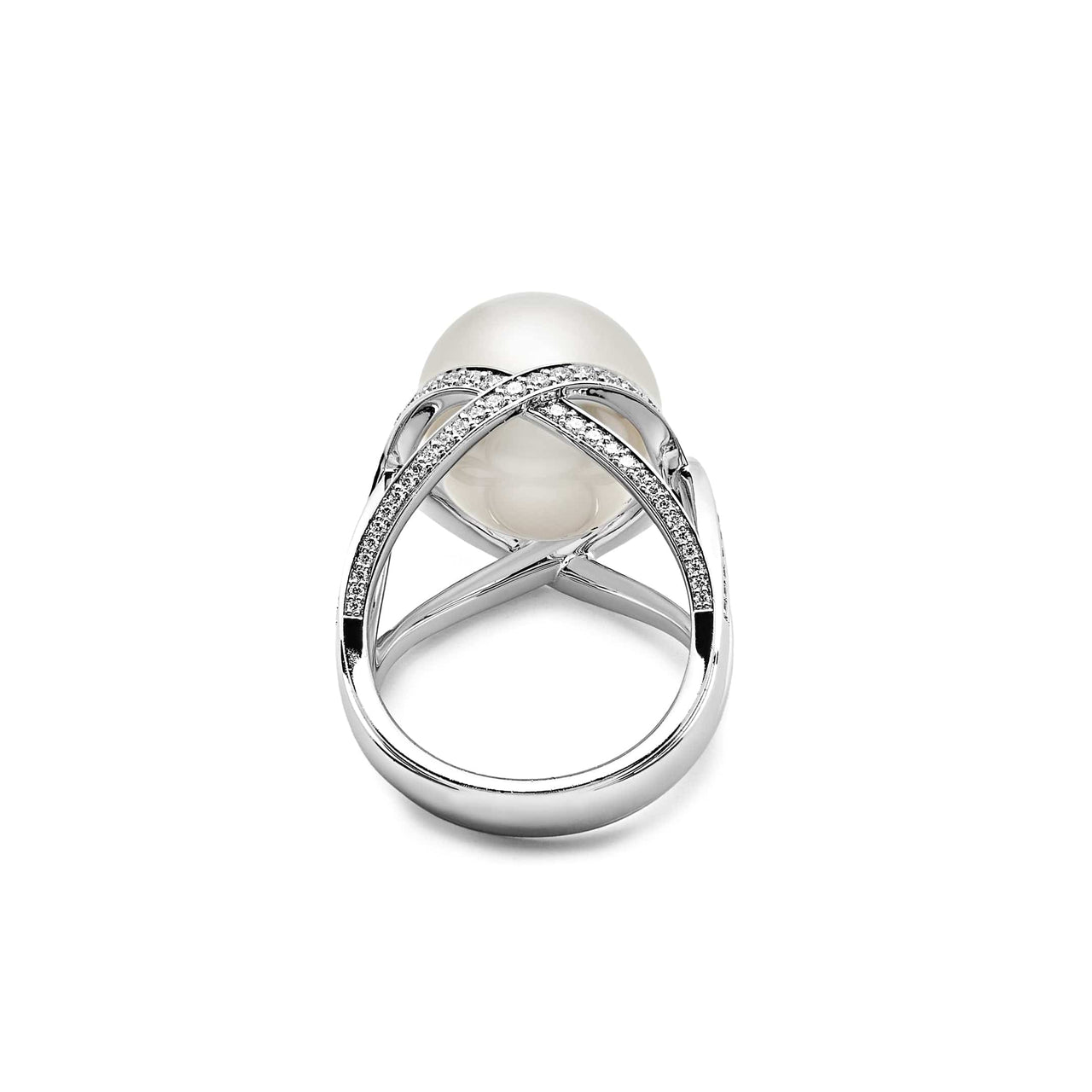 Mikimoto 'M Collection' White South Sea Cultured Pearl Ring