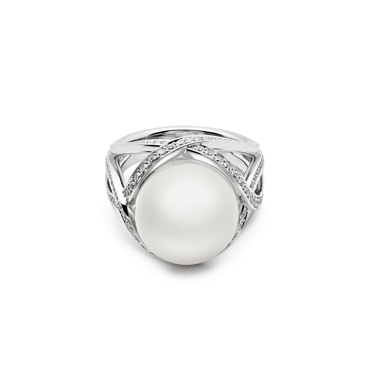 Mikimoto 'M Collection' White South Sea Cultured Pearl Ring
