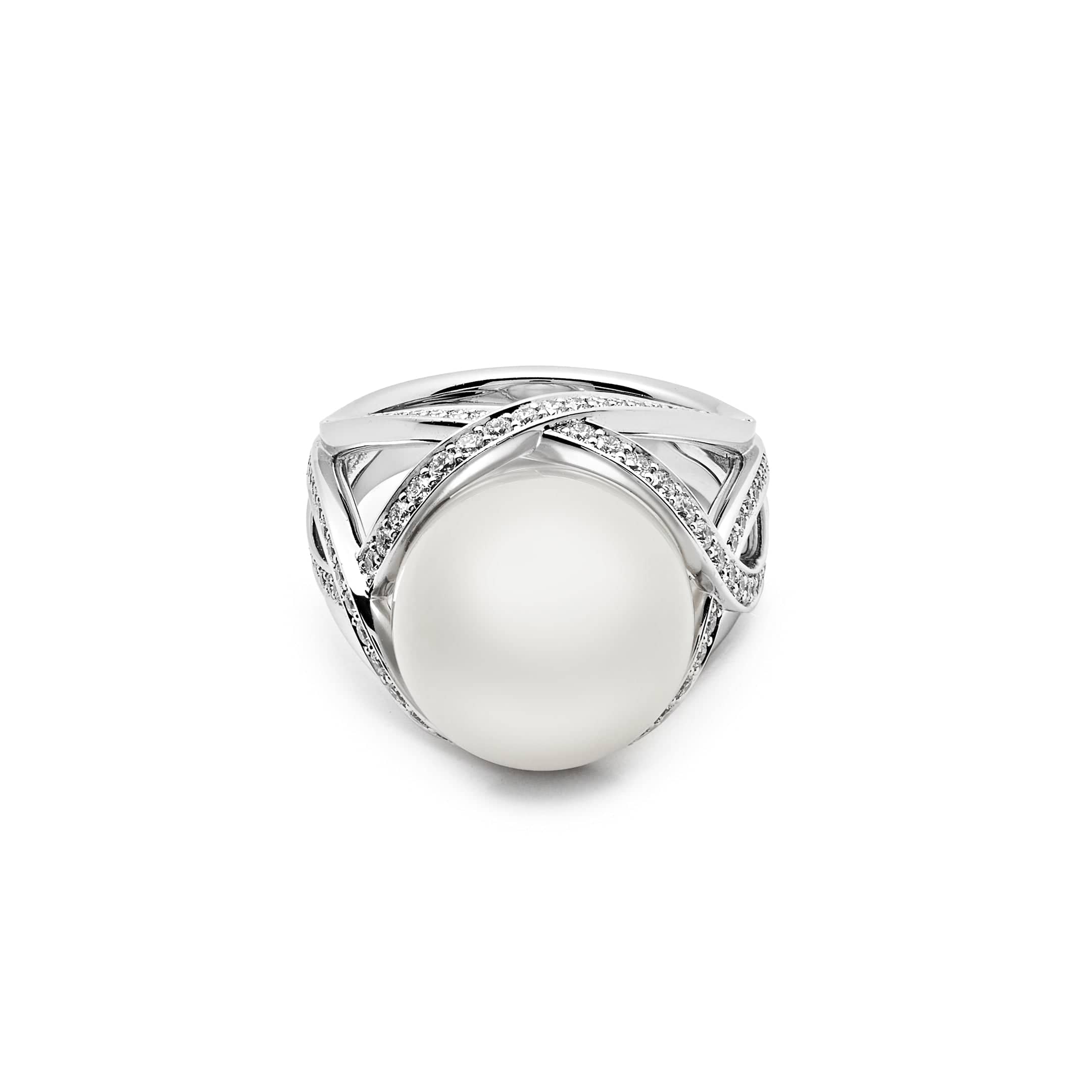 Mikimoto 'M Collection' White South Sea Cultured Pearl Ring – Wrist  Aficionado