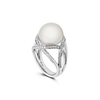 Thumbnail for Mikimoto 'M Collection' White South Sea Cultured Pearl Ring