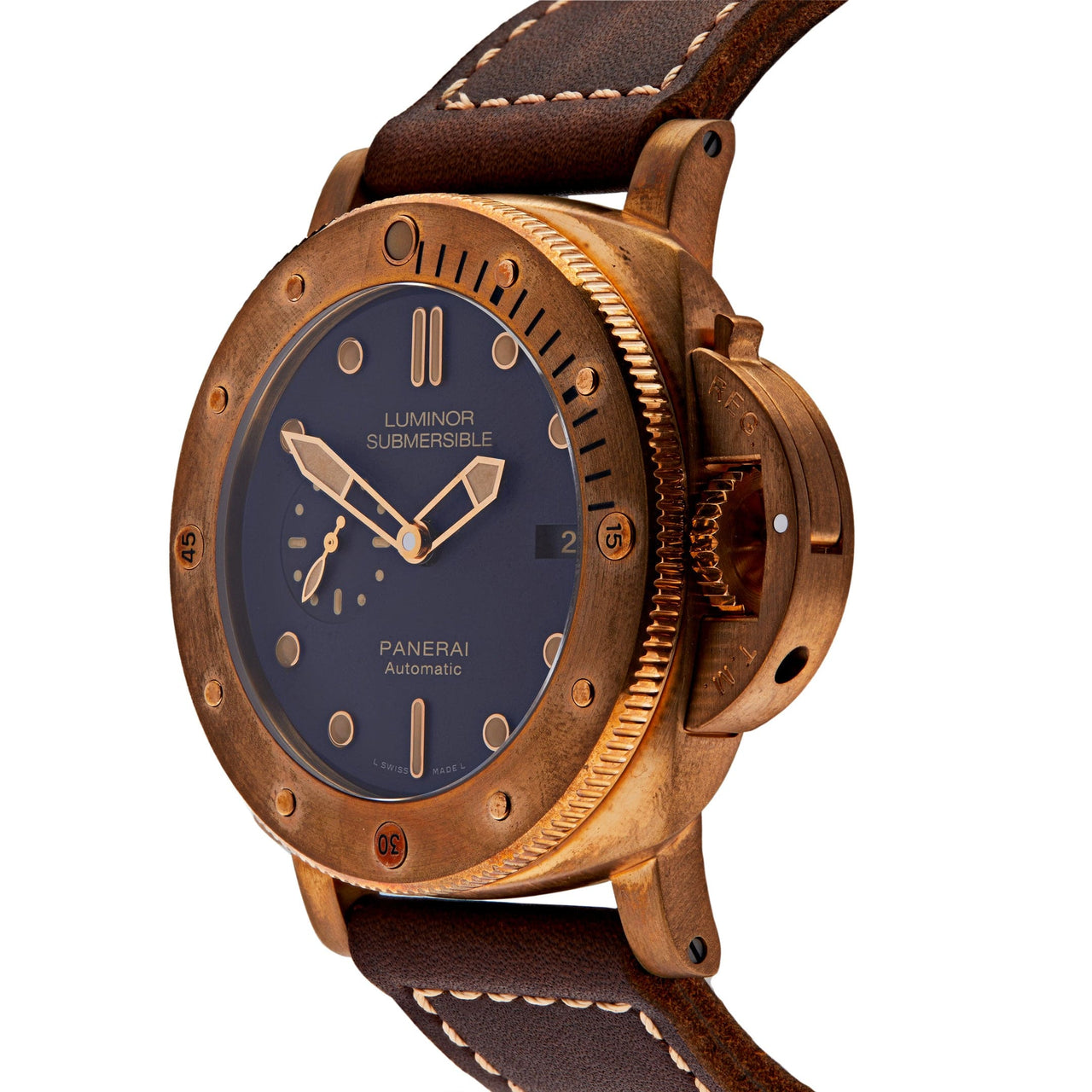 Panerai Luminor 1950 3 Days Bronzo PAM00671 Wrist Aficionado