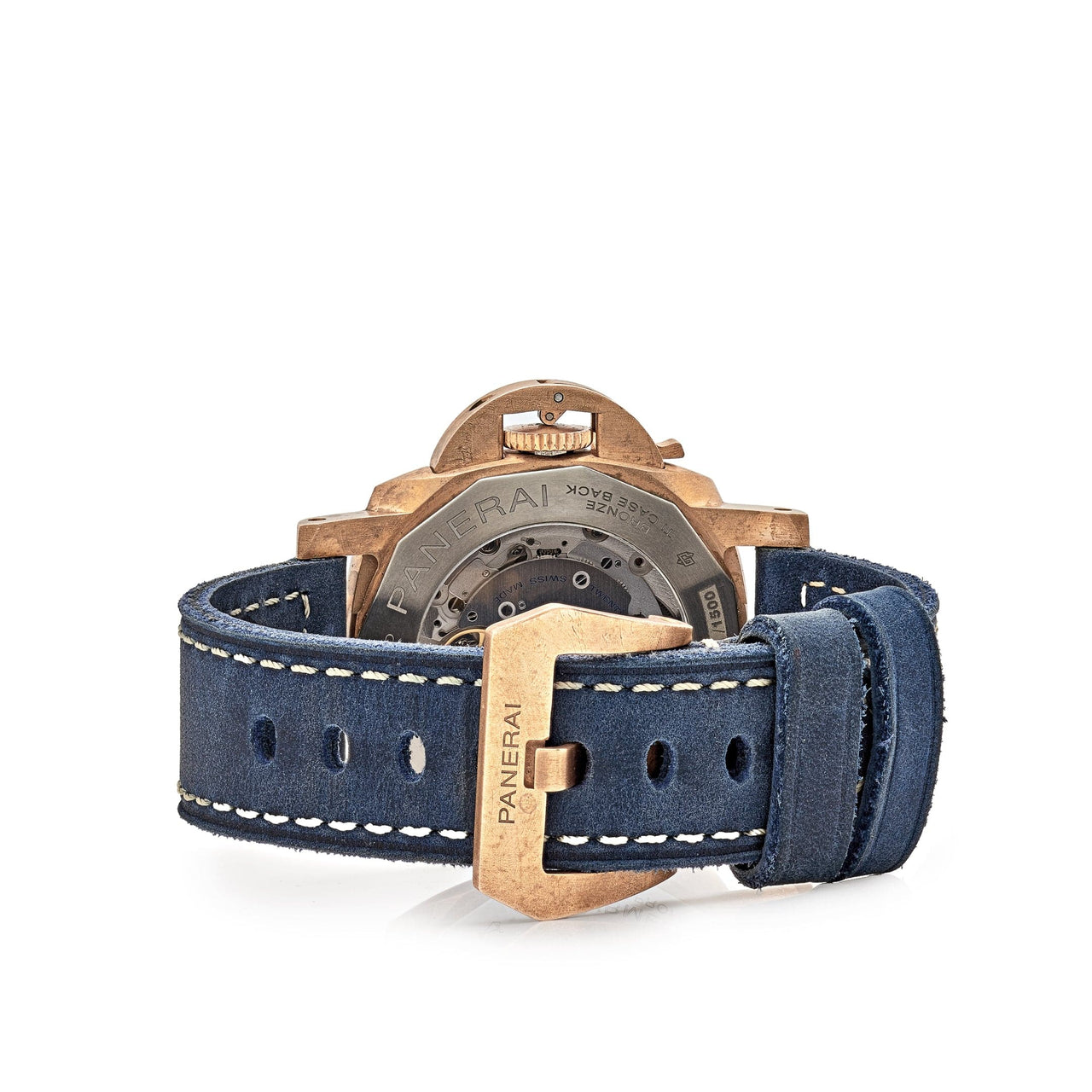 Panerai Submersible Bronzo Blu Abisso PAM01074  Brushed Bronze Blue Dial