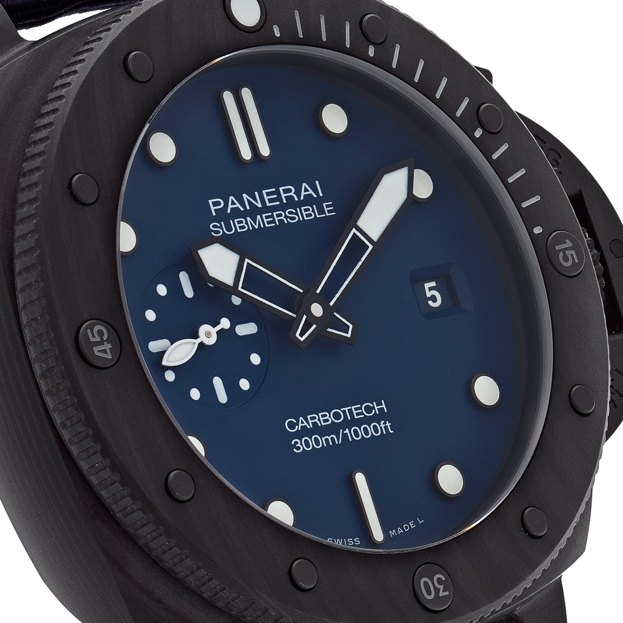 Watch Luminor Submersible 1950 Carbotech™ | Panerai PAM00616 Carbotech -  Rubber Strap