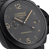 Thumbnail for Panerai Tuttonero Luminor 1950 Gmt 44mm PAM00438 Wrist Aficionado