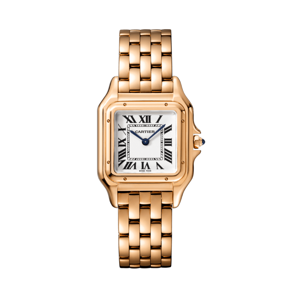 Luxury Watch Panthere de Cartier 37mm Rose Gold WGPN0007 Wrist Aficionado