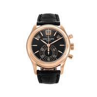 Thumbnail for Luxury Watch Patek Philippe Annual Calendar Chronograph Rose Gold 5960R-012 Wrist Aficionado