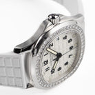 Patek Philippe Aquanaut 5067A-011 Stainless Steel White Dial Diamond Bezel Quartz (2008)