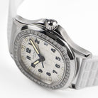 Patek Philippe Aquanaut 5067A-011 Stainless Steel White Dial Diamond Bezel Quartz (2008)