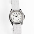Patek Philippe Aquanaut 5067A-011 Stainless Steel White Dial Diamond Bezel Quartz (2008)